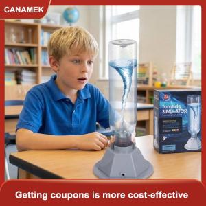 【CANAMEK】 Twister Nhà Sản Xuất Khoa Học Kit Gió Nước Simulator DIY Set Cho Lớp Học Giáo Dục Trẻ Em Gốc Đồ Chơi Thí Nghiệm Nhà