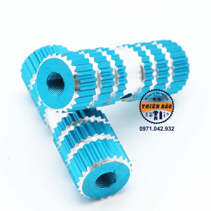 Để chân sau xe đạp đồ gác chân xe đạp bằng nhôm lắp vừa mọi loại xe - Giá 1 bộ