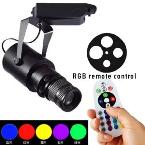 LED Track Light Adjustable Focus LED Spotlight Stage RGB Ceiling Light Projection Display Background Wall Lamps RGB Changeable2026