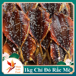 1kg Khô Cá Chỉ Đỏ Rắc Mè Trắng Thơm Bùi Đẹp Ngọt Mới Nướng Chiên Dễ Dàng- ĐẶC SẢN MINH TRIẾT