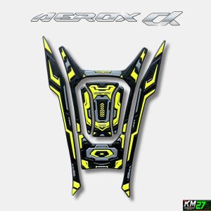 AKSESORIS TANKPAD/DECKPAD KARPET ATAS MOTOR YAMAHA AEROX ALPHA TURBO/CYBERCITY/STANDARD BAHAN KARET