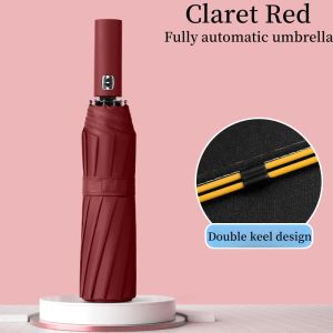 FUNPOINT Automatic Umbrella High-Quality 60 Ribs UV  Large  umbellaSun Andn