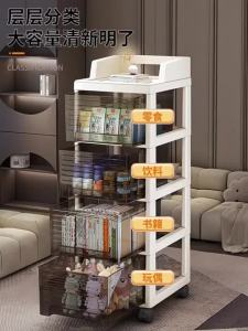 (Shipping From SG)Multi-layered stacked storage with wheels