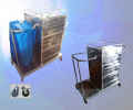 Troli Linen - Laundry Trolley Full Stainless. 