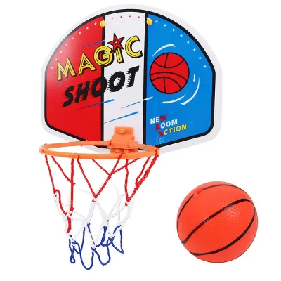 Kids Game Indoor Hanging Basketball Netball Hoop Mini Basketball Board Children Sports Toys