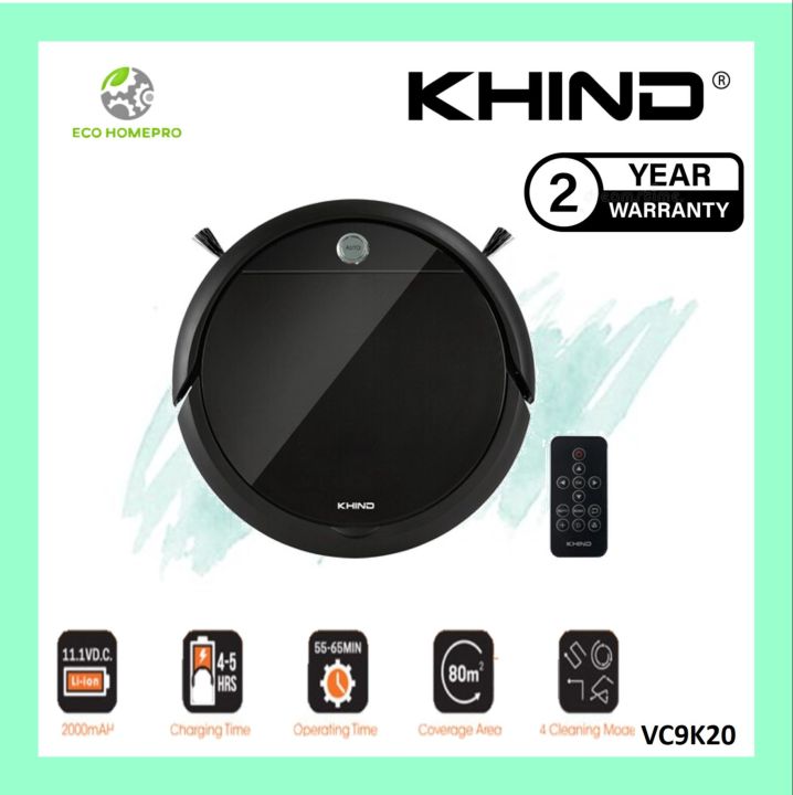 Khind Robotic Vacuum VC9K20 / VC9E21 Lazada