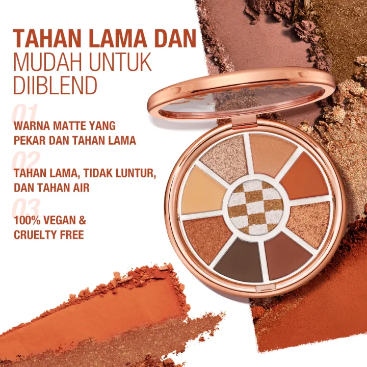 O.TWO.O%209%20Warna%20Eyeshadow%20Palette%20High%20Pigment%20Waterproof%20Long-Lasting%20Eye%20Shadow%20-%20Image%205
