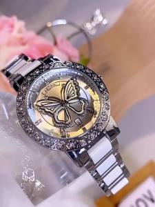 G7 Alponi Watch Fashion Dreamy Big Butterfly Light Luxury Wristwatch Student Workplace Versatile Waterproof Diamond-Studded Womens Quartz Watch 7/7