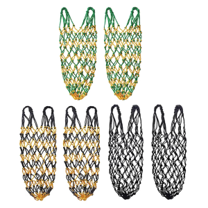 Hays Storage Bag Horse Sheep Stables Slow Feeding Hays Bag Pet Hays Pouches Outdoor Hays Storage Bag Slow Feeding Hays B