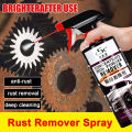 FantasticXml Strong Rust Remover for Metal 500ML Car Maintenance Cleaning Rust Remover Strong Rust Removal Multipurpose Anti Rust Spray rust remover cleaning spray Stain Dirt Cleaner Penetrating Oil for Bicycle Chains Cars Motorcycles. 