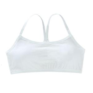 Comfortable Breathable Kids Camisole Bra Soft Fabric Gentle On Delicate Skin for Girls 6-12T No Steel Rings Design