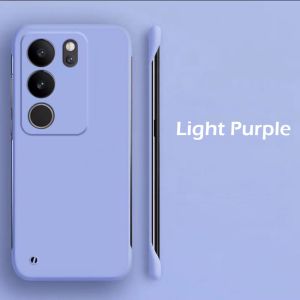 Vivo V29 5G Ultra Thin Matte Frameless Casing For Vivo V29 V 29 29V VivoV29 5G 2023 Phone Case Shockproof No Frame Four Corner Matte Back Cover