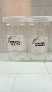 TOPLES BUMBU KEMASAN 1000ML GRATIS STIKER LABEL / TOPLES AESTHETIC / TOLPES PLASTIK PET /TOPLES  TABUNG PREMIUM / TOPLES JAR / TOPLES KUE LEBARAN