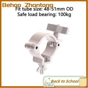 Behoo Aluminum Clamp Truss Lighting Holder Hooks Stage Lighting O Claws 48-51mm Pipe Clamp Hook Mobile DJ Moving Head Spotlight