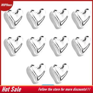 【COD】🔥🔥🔥 10 Heart-Shaped Fridge Magnets Magnetic Fridge Magnets For Message Boards Polaroid Camera Decorations Home Decor