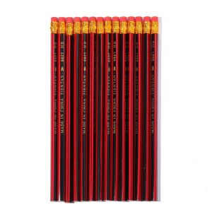 10 Bút chì gỗ kèm đầu tẩy hoạt hình dễ thương cho bé đồ dùng học tập dễ thương văn phòng phẩm quà tặng học sinh-NIEVE