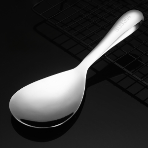Thickened Stainless Steel Non-stick Rice Spoon 304 Stainless Long Handle Spoon