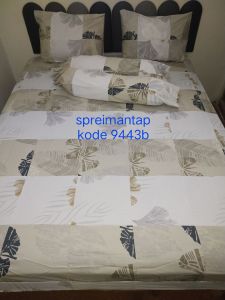 sprei 180x200 bahan eks perca MyLove potongan kain kotakan