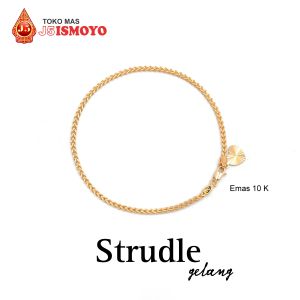 Gelang Emas Strudle Model Simple J5 Ismoyo