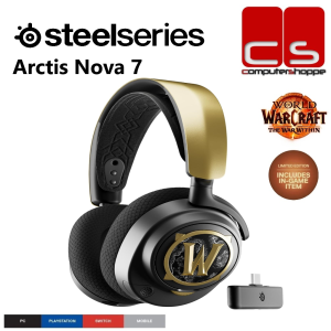 SteelSeries Arctis Nova 7 World Of Warcraft Edition Wireless Gaming Headset