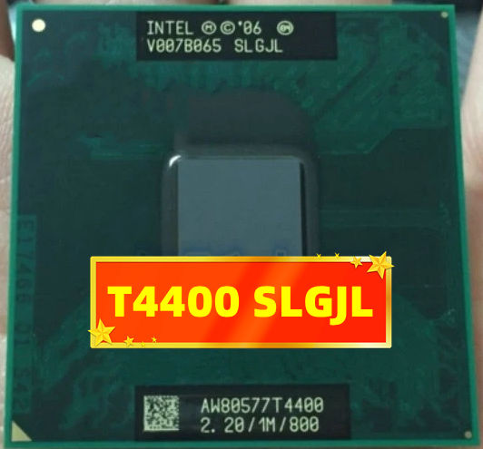 CPU T4400 Pentium T4400แคช1M,2.20GHz, FSB 35W PGA478หน่วยประมวลผลแล็ปท็ ...