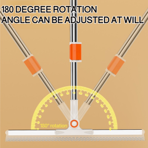 Wiper Brush Non-slip Dustproof Scraping Tool Foldable Storage Cleaning Soft Foam Multifunction