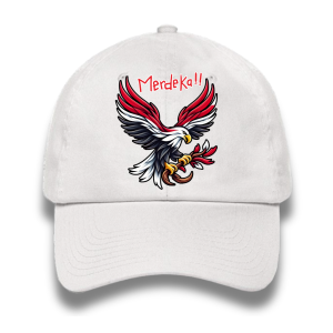 TOPI BASEBALL ANAK EDISI KEMERDEKAAN HUT RI 17AGUSTUS QUALITY PREMIUM 1-8TAHUN