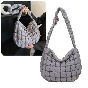Tas Selempang Wanita Besar Awan Puff Sling Bubble Bag Nylon Warna JCPBG06