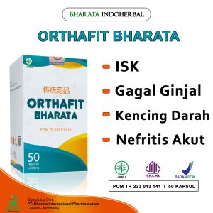 Obat Herbal Infeksi Saluran Kemih ISK Gagal Ginjal Kencing Darah Kemasan 250g Isi 50 Kapsul 100% Asli Bergaransi