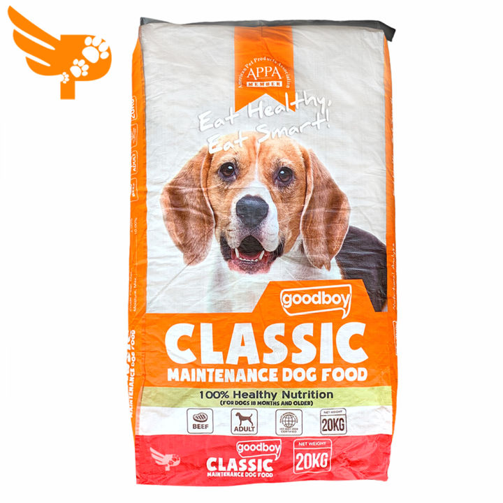 Good Boy Classic Maintenance Dog Food for Adult 20kg Beef Flavor