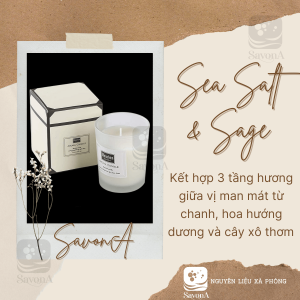 Nến Thơm Tinh Dầu Cao Cấp Không Khói Menahem China Aroma Candle - SavonA Scented Candle