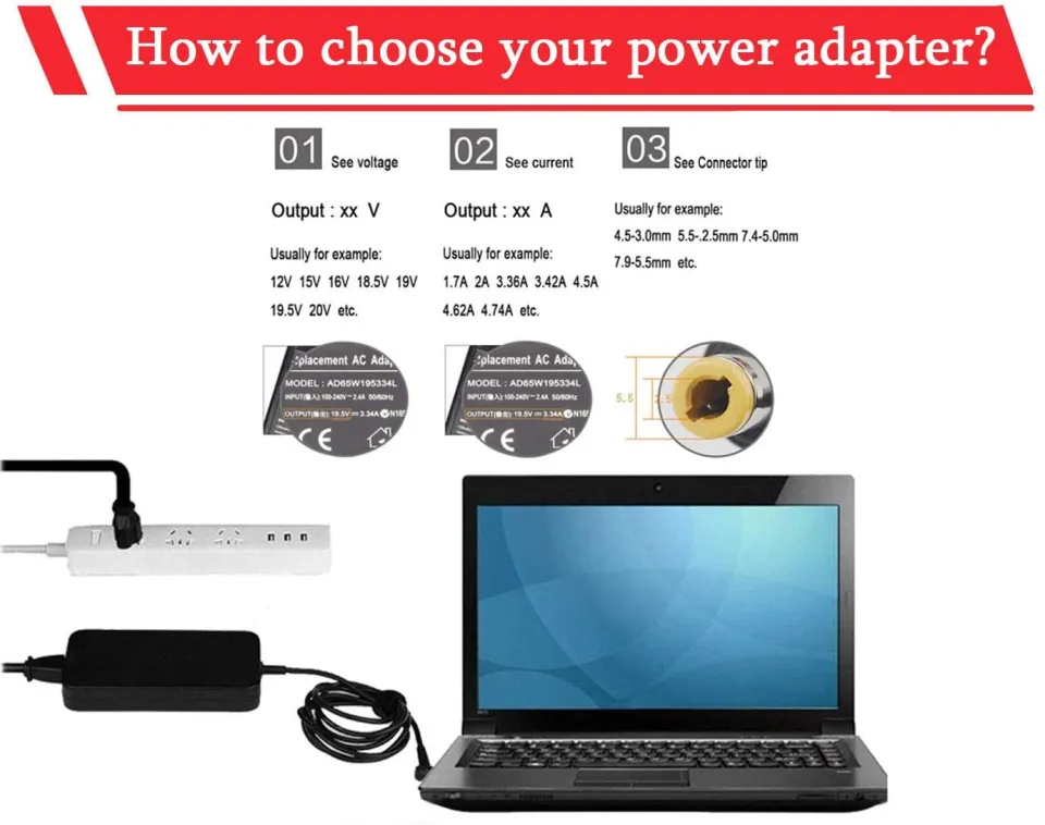 90W Ac Adapter Laptop Charger For Toshiba Satellite C655 C655d C675 C850 C855 C855d C875 C50 C55 C55d C55dt C55t C75 C75d L50 L55 L55d L75 L305 ; Pa3714u 1aca Pa5035u 1aca Pa3917u 1aca Power Cord