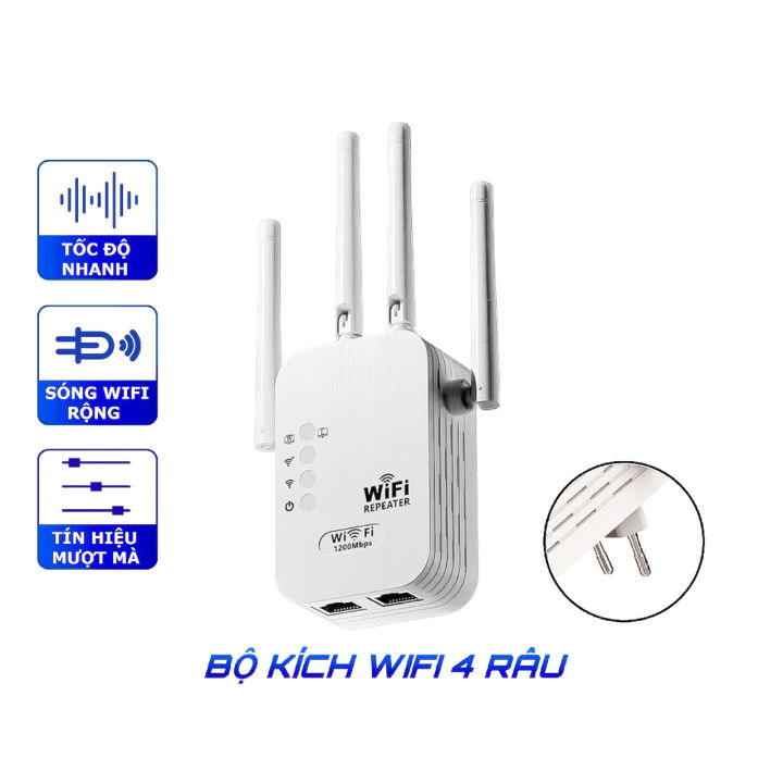 Thiết bị kích sóng wifi râu anten ăng ten kiêm chức năng router