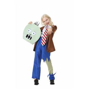 Halloween costumes for kids both boys and girls: zombie outfits Plants vs. Zombies-themed costumes and stage performance costumes