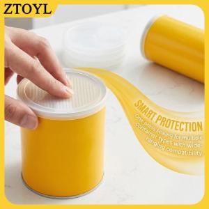 ZTOYL Các loại kích cỡ nắp nhựa rò rỉ bằng chứng chặt chẽ con dấu tái sử dụng thay thế cho thực phẩm lon lọ Ly Nhà Bếp lưu trữ