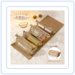 【Pure Care】 Portable Comestic Storage Bag / Partition Makeup Bag / Travel Multiple Toiletry Bag / Travel Organizer