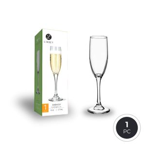 Libbey Embassy 3796 Champagne Flute Glass 177ml/6oz