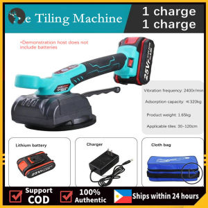 【👍 24 Hour Shipping🚗✔️】Professional Floor Tile Tiling Machine Portable One-handed Operate Ceramic Wall Tile Tiling Tool Tile Installetion Powar Tool