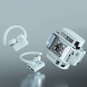 ZOMBIESCAT B9 หูฟังไร้สายบลูทูธ TWS เปิด/อินเอียร์โหมดไร้สายแบบคู่หูฟัง HD โทรศัพท์บลูทูธ5.4เฮดโฟนพร้อมไมค์ Headpones