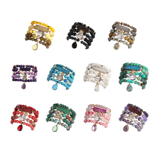 Handmade Vòng đeo tay đính hạt Charm điều chỉnh được Vòng đeo tay nghệ thuật Vòng tay đá cho Comfort và phong cách trong bất cứ dịp nào