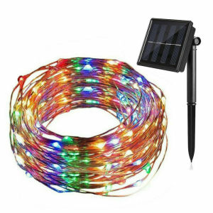 【Ready Stock Local Seller】Solar Power LED Fairy Light String 100LEDs 10M Party Xmas Home Garden Outdoor Decoration