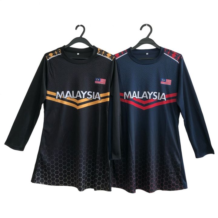 MUSLIMAH JERSEY MALAYSIA PEREMPUAN LENGAN PANJANG ( KAIN JERSEY )