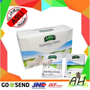 AMH -Susu Bubuk Kambing Etawa Rasa Jahe FULL CREAM 10 sachet 24 g per sc