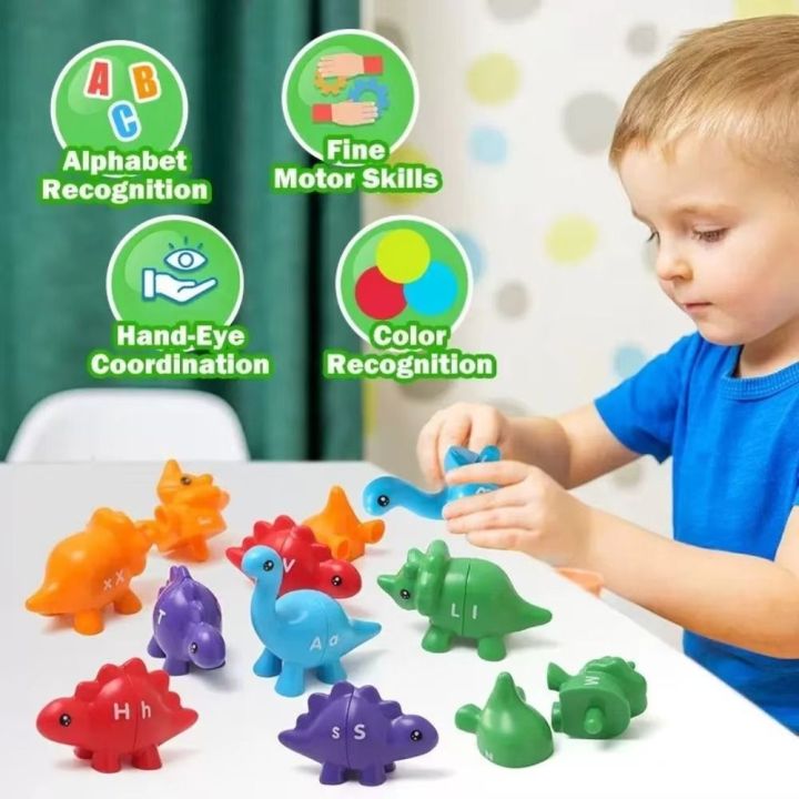 BLACKON Nhựa Đồ chơi ghép chữ cái Hai Mô hình đếm số Đồ chơi Montessori ...