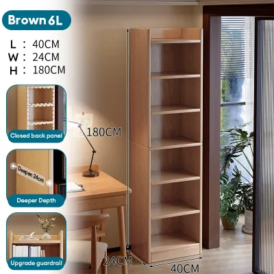 3/4 Layers Cabinet Storage Cabinet for Home Furniture Wood Practical Cabinet Bookcase Bookshelf Showcase