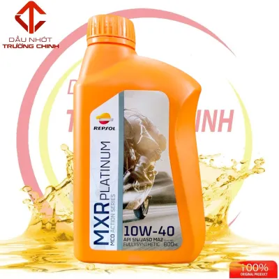 Nhớt Repsol MXR Platium 10W40 dành cho xe số tay côn