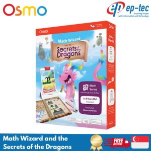 Osmo Math Wizard The Secrets of Dragons Interactive Math Learning Game for Kids STEM Education Ages 3-12