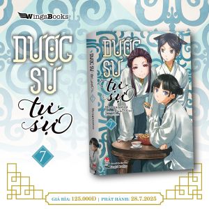 Sách Dược sư tự sự Tập 7 - bản light novel - Truyện chữ trinh thám cổ trang - Wing books NXB Kim Đồng