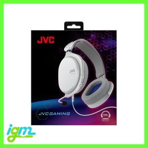JVC Super Lightweight Gaming Wired Headphones Black GG-01