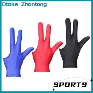 Dtake Three-finger Gloves Pool Gloves Left Hand Average Size Billiard Supplies Smooth Biliardo Guanti Snooker Billiard Glove